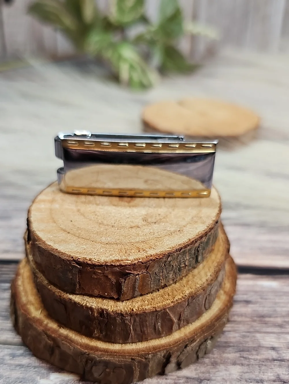 VINTAGE COLIBRI TWO-TONE MONEY CLIP
